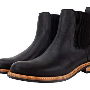 Nisolo Classic Black Leather Ankle Booties